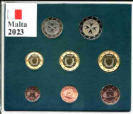 Serie Malta 2023 - Senza marchi di Zecca