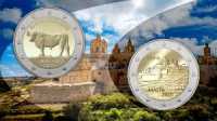 SPECIE AUTOCTONE e CITTÀ MURATE: disponibili i 2 euro di Malta 2025