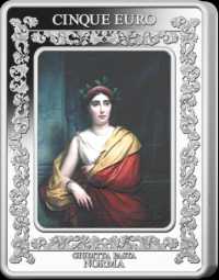 5 euro argento Lirica Italiana - Teatro alla Scala - Norma di Bellini