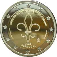 Il Portogallo celebra lo Scoutismo con una nuova moneta commemorativa da 2 euro