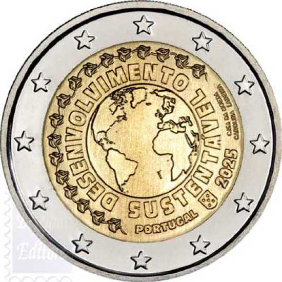 2 euro Portogallo 2025 - Sviluppo sostenibile