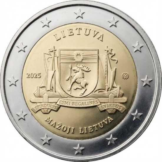 2 euro Lituania 2025 - Piccola Lituania (Mažoji Lietuva)