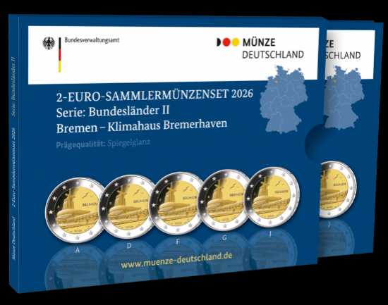 2 euro Germania 2026 - Serie Bundesländer II - Brema