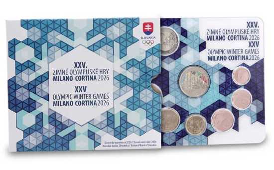 Serie euro Slovacchia Divisionale 2026 - Olimpiadi Invernali Milano - Cortina