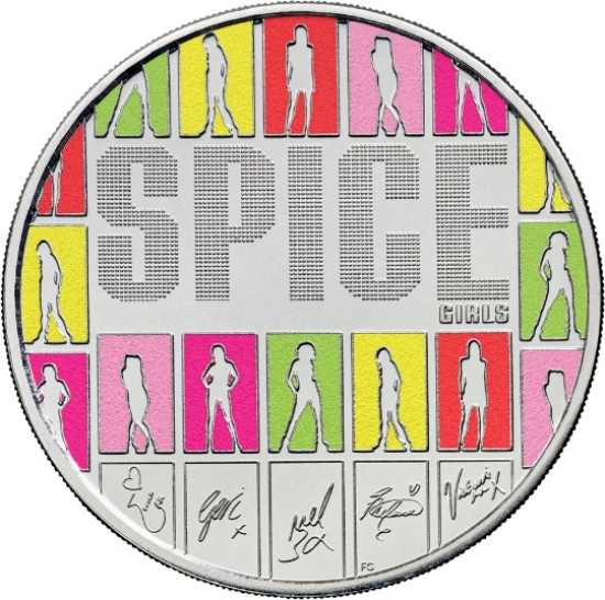 Le Spice Girls si uniscono alla serie Music Legends della Royal Mint
