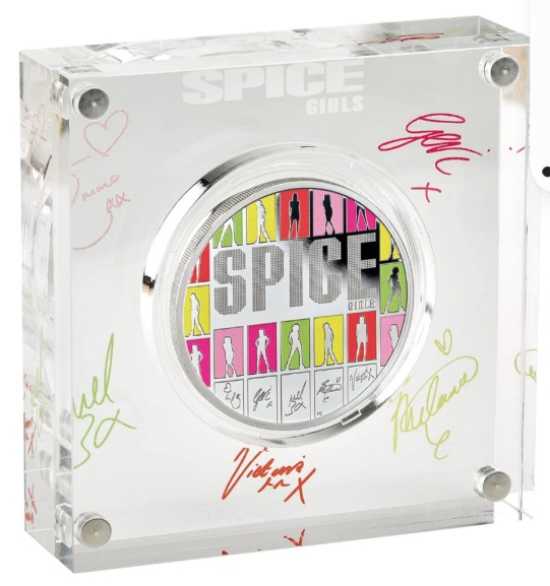 Le Spice Girls si uniscono alla serie Music Legends della Royal Mint