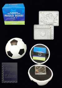 5 € Italia 2022 Paolo Rossi in scatola e certificato - 40° Anniversario Italia Campione del mondo 