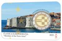 2 € Croazia 2023 -  blister ufficiale BU (Fior di conio assoluto)