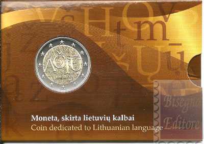 Moneta lituana 2019