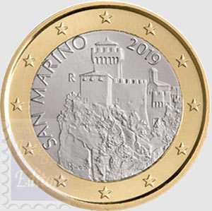 1 euro san marino 2018 errore
