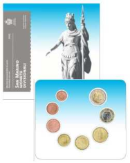 San Marino Divisionale Euro 2025 - 8 valori