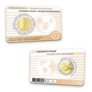 2 euro Finlandia 2025 - Diplomazia e politica estera - Coincard BU versione finlandese/svedese