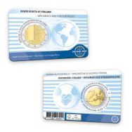 2 euro Finlandia 2025 - Diplomazia e politica estera - Coincard BU versione inglese