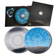   5 € argento Italia 2025 Serie Canzoni Italiane – Il Cielo di Renato Zero