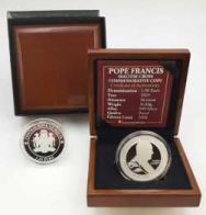 1,50 €  proof Malta 2025 - In ricordo di Papa Francesco - 1 oncia argento 999/000 in scatola e certificato