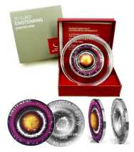 20 € argento proof Austria 2025 - Serie bellezze dell'Universo - l'Anello di Einstein