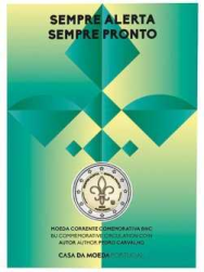 2 euro  Portogallo 2025 coincard BU  - Scautismo mondiale e movimenti giovanili