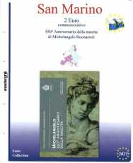 (M) Pagine 2 € San Marino 2025 - Michelangelo Buonarroti