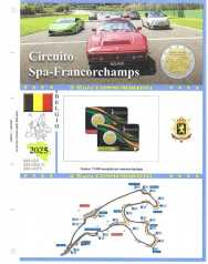 (A) Pagine 2 € Coincard Belgio 2025 - Circuito SPA (singola)