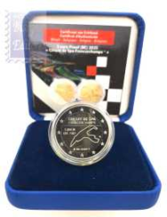 2 euro Belgio 2025  Proof  - 75 anni del Circuito Spa Francorchamps.