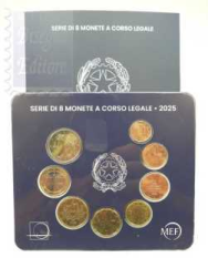 Italia Divisionale Euro 2025 - Confezione Ufficiale BU