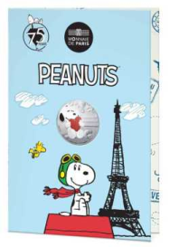 10 € Argento Francia 2025 - 75° anniversario dei Peanuts - Snoopy