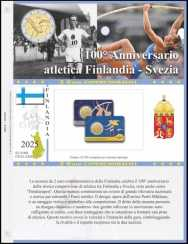 (A) Pagine 2 € Coincard Finlandia 2025 - Atletica (singola)