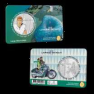 5 € Belgio 2025 COLORATA - Coincard Ufficiale - Largo Winch