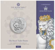  5 £ Le Bestie dei Tudor - Il leone della Regina  - Confezione Ufficiale  Royal Mint 2026
