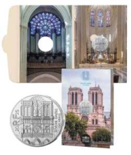 10 € Argento Francia 2025 - Riapertura Notre-dame de Paris