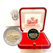 2 euro Monaco 2025 -Confezione Proof in cofanetto e certificato - Marchesato di Les Baux 