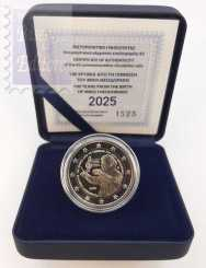 2 euro Grecia 2025 Proof - Centenario nascita di Mikis Theodorakis