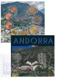 Andorra Divisionale Euro 2025 - Confezione Ufficiale BU