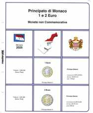 (M) Pagine 1+2 Monaco 2025 - Non Commem. Alberto II