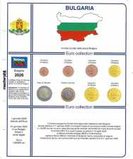 (M) Pagine raccoglitrici serie Bulgaria 2026 