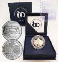 5 euro Ag. Italia 2025 - Centenario della nascita dell'Intelligence italiana