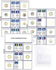 (M) Fogli Aggiornamento 2 euro Commemorativi - Anno 2025