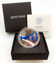 15 € Ag. Proof Estonia 2025 - Resistenza contro l'U.R.S.S. : I ragazzi finlandesi 