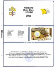 (M) Pagine raccoglitrici 1 € Coincard Vaticano 2025 - N.4