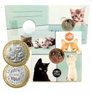 5 € Francia 2025 - Animali prefertiti: ll gatto (minibook per dedica)