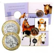 5 € Francia 2025 - Animali prefertiti:  l cavallo (minibook per dedica)