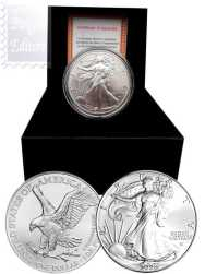  1 dollaro USA 2026 -  Oncia Argento 999 BU (31,10 g)- LIBERTY / AMERICAN EAGLE 2026 - In Ns. scatola e certificato
