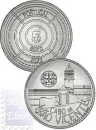 5 € Portogallo 2025 - serie fari portoghesi - Sao Vicente