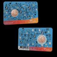 1 cent. coincard Olanda 2026 - Buoni propositi per l'anno 2026