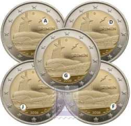 2 euro Germania 2026 - 5 Zecche A-D-F-G-J - Serie Bundesländer II - Brema