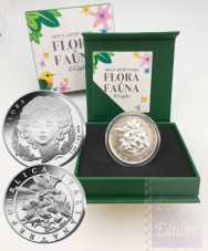 0,25 € Italia 2026 - Oncia Argento 999,00 - Serie Flora e Fauna - Il Giglio