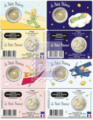 2 euro Francia 2026 - Serie 4 Coincard Ufficiali BU - Il Piccolo Principe