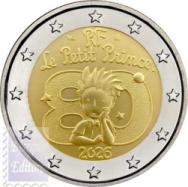 2 euro Francia 2025 - Fior di conio in capsula BU da coincard -  Il Piccolo Principe