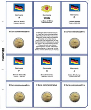 (M) Pagine 2 € Germania 2026 x 5 zecche - Klimahaus Bremerhaven