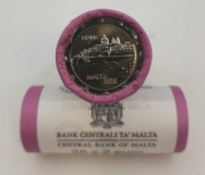 Rotolino 2 euro Malta 2025 - Citta' vecchia di Mdina